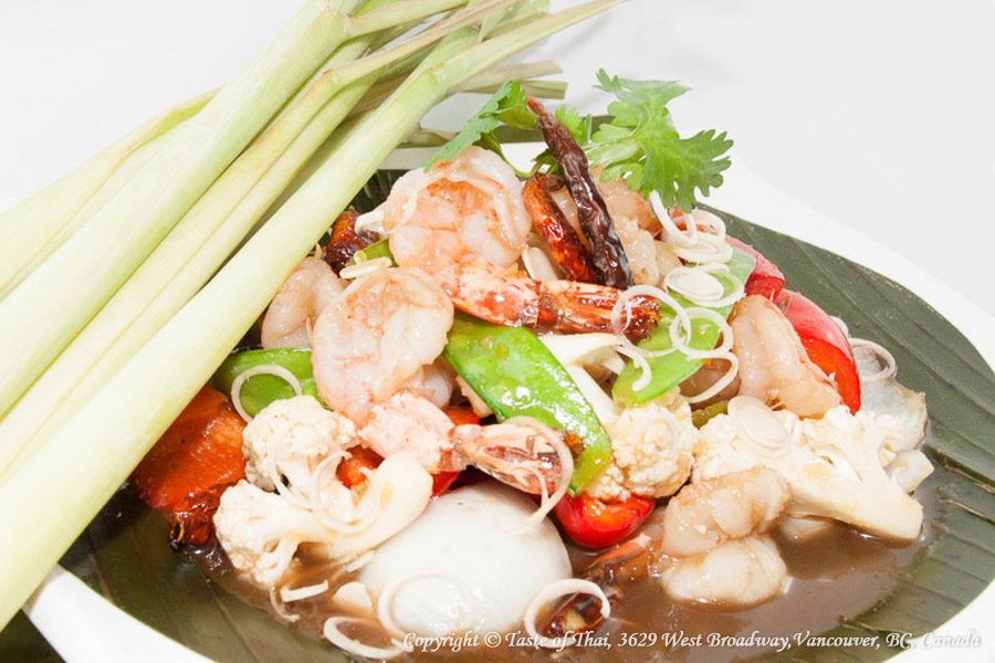 Aroma Prawns & Scallop